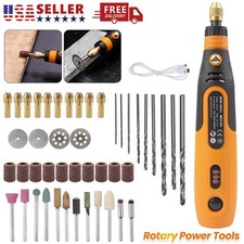 46PCS Abrasive Rotary Tool Accessories Grinding Sanding Cutting Polishing Set US