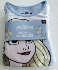 Disney Frozen Elsa 2 Piece Girls Long Sleeve Pajama Set Size Small 6/6X