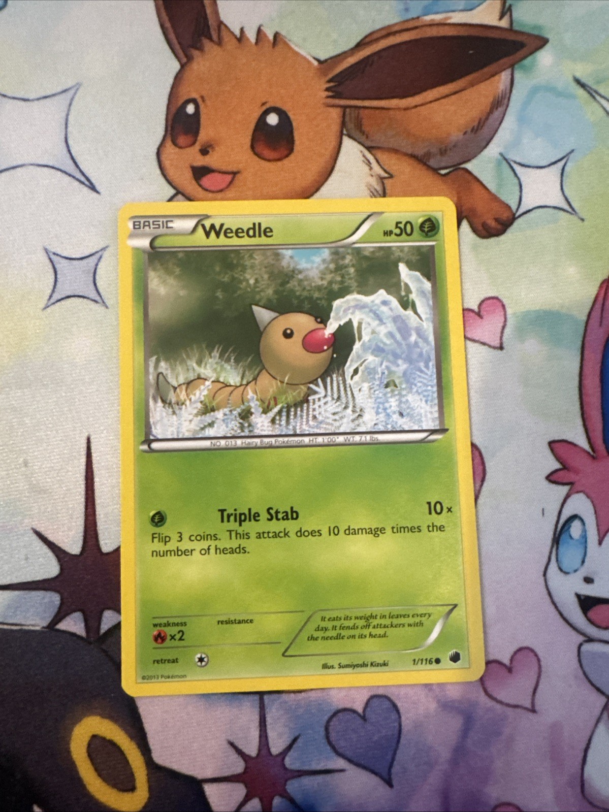 Weedle 1/116 Plasma Freeze Regular