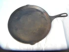 Griswold Cast Iron Skillet Griddle Large Block Logo #109 202
