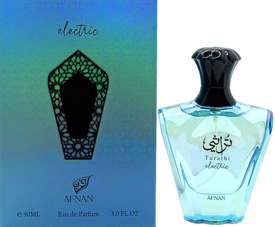 AFNAN TURATHI ELECTRIC EAU DE PARFUM SPRAY UNISEX 3.0 Oz / 90 ml