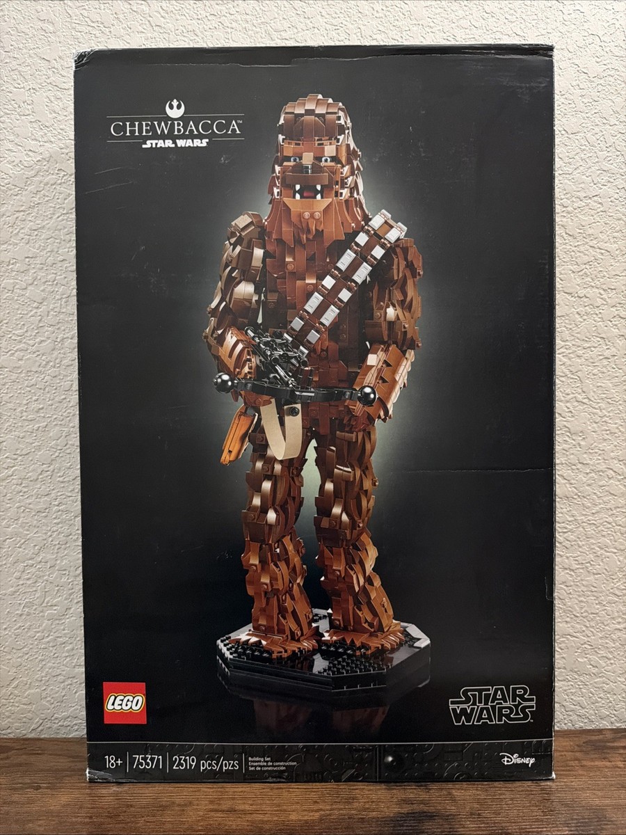 LEGO Star Wars Chewbacca 75371 Complete Set 2319 Pieces 18+ Box