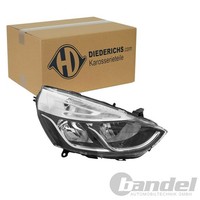 Diederichs Halogen Scheinwerfer Mit Lwr-Motor Rechts FüR Renault Clio | 4416182