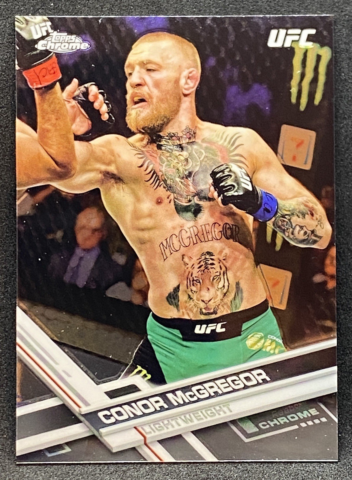 2017 Topps Chrome UFC #97 Conor McGregor 1st First Chrome