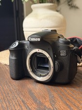 Canon EOS 60D 18.0 MP Digital SLR Camera - Black Body TESTED WORKS 3.4K CT