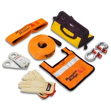 Rugged Ridge Winch Accessory Kit Recovery Gear-offroad