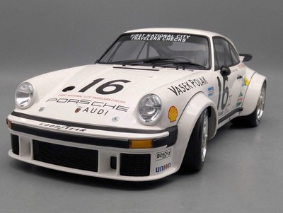 1:12 Minichamps Porsche 934 RSR Turbo WINNER 76 #16. Follmer Vitrine