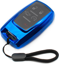 Compatible with Dodge RAM 1500 2500 3500 4500 5500 Truck Pickup Blue TPU Key Fob