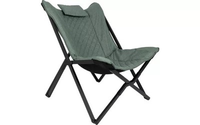 Bo-Camp Molfat Industrial Relaxsessel klappbar Aluminium grün B-Ware