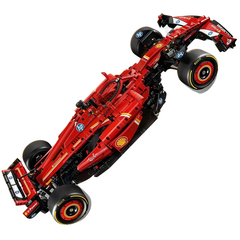 *NEW* 42207 MOC Ferrari SF-24 F1 Car Building Blocks 1361pcs Technic 2025 - Image 4 of 4