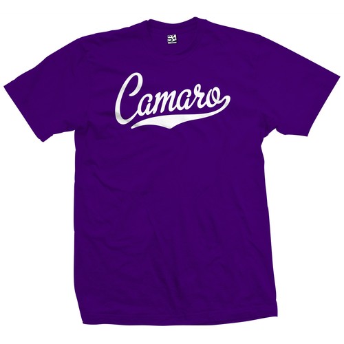 Camaro Script T-Shirt | Z28 SS RS 67 68 69 70 71 72 73 Classic Muscle Car Jersey - Picture 15 of 36