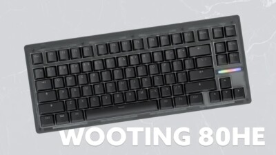 Wooting 80HE ANSI Ghost Special Edition Gaming Keyboard FAST