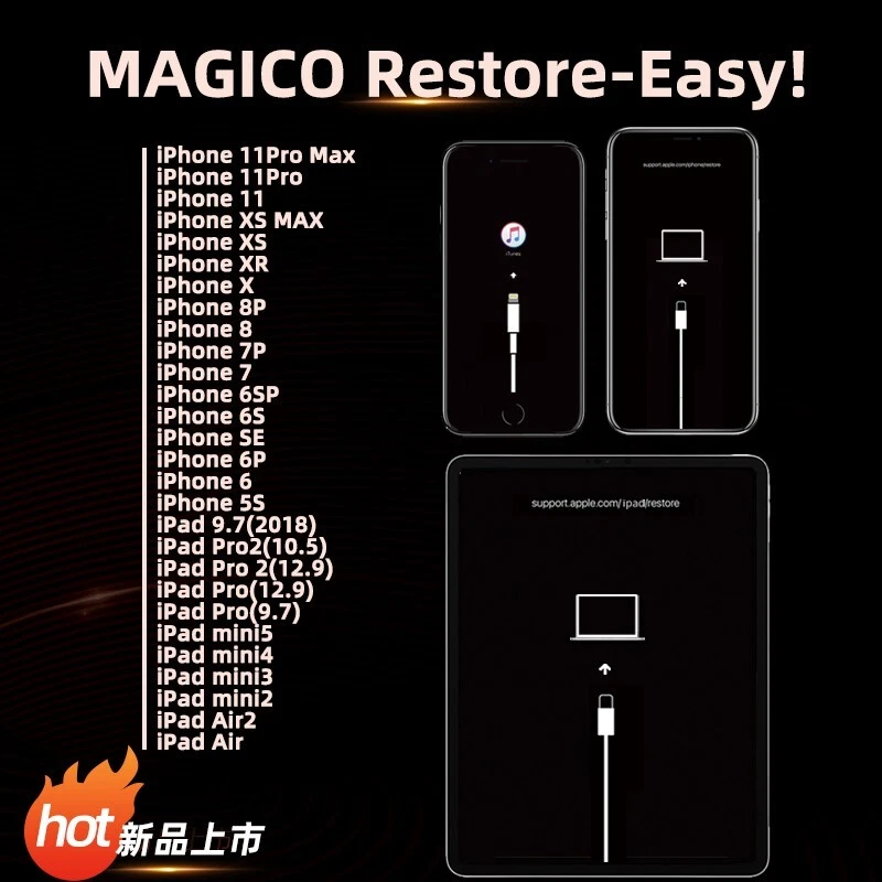 Magico Restore-Easy DFU Cable For iPhone iPad Automatic Recovery Mode Data Line - Image 3 of 4