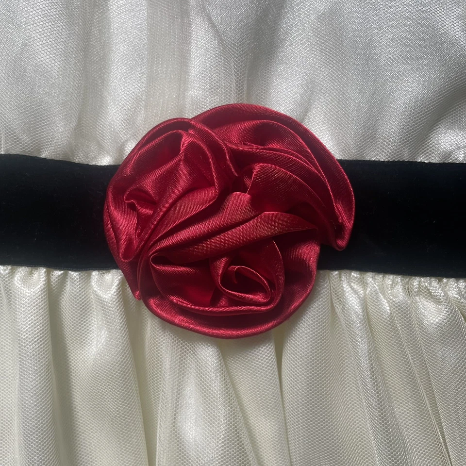 Vestido PINKY Vacaciones Ocasión Especial Niña Negro y Marfil Talla 7 Foto 3 de 4