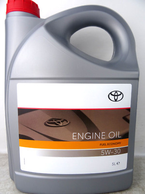 Toyota 5W30 Fuel Economy 5W-30 Motoröl Engine Oil API SL ACEA A5/B5  5Liter