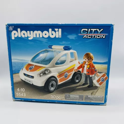 Playmobil City Action 5543 Medical Doctor Ambulance Vehicle New Open Box