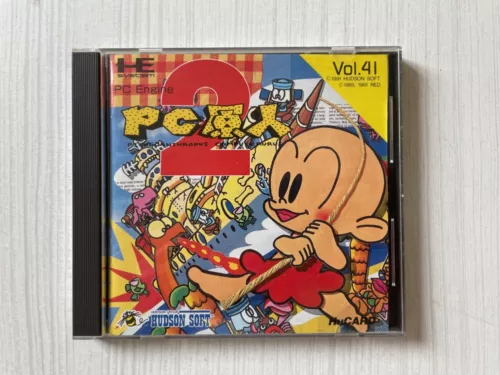 PC Genjin 2 Bonks Adventure Complete in Box 2 PC Engine NTSC-J