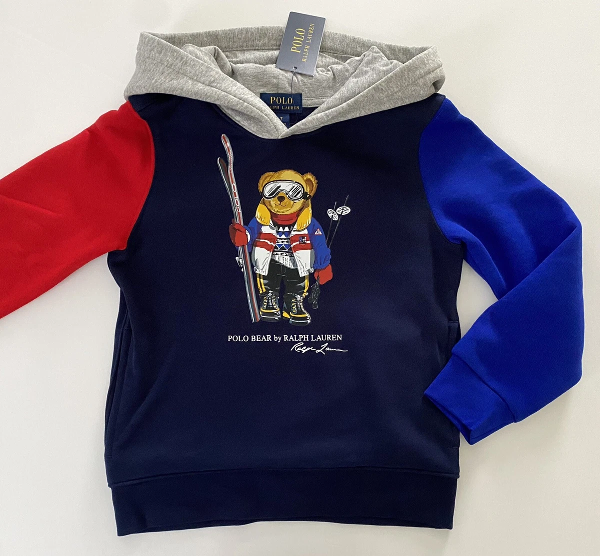 Sweat garçon à capuche et Polo Bear