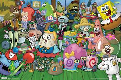 Nickelodeon Spongebob - Character Poster