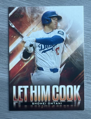 SHOHEI OHTANI Let Him Cook 2024 Topps Update LHC-1 Los Angeles Dodgers