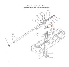 4251813 Keeper, cotte Fit For Hino Engine H06CT H06C-T
