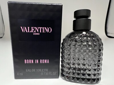 MINI Valentino Uomo BORN IN ROMA Men Cologne 4ml-0.135oz EDT