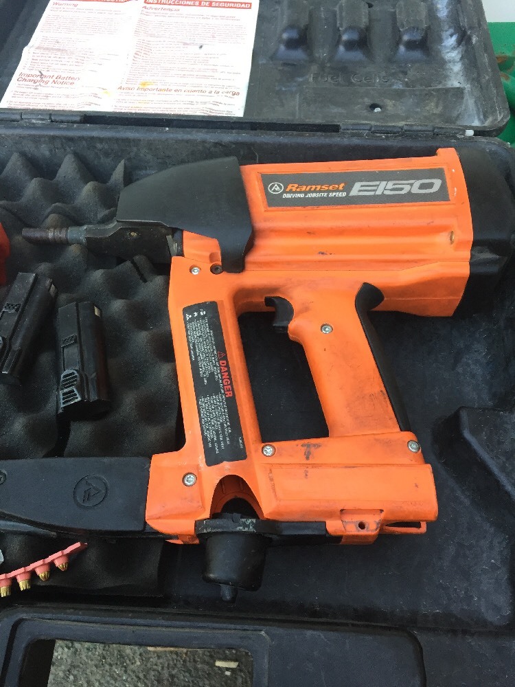 Ramset E150 Nail Gun Single Shot Traxfast 1 eBay