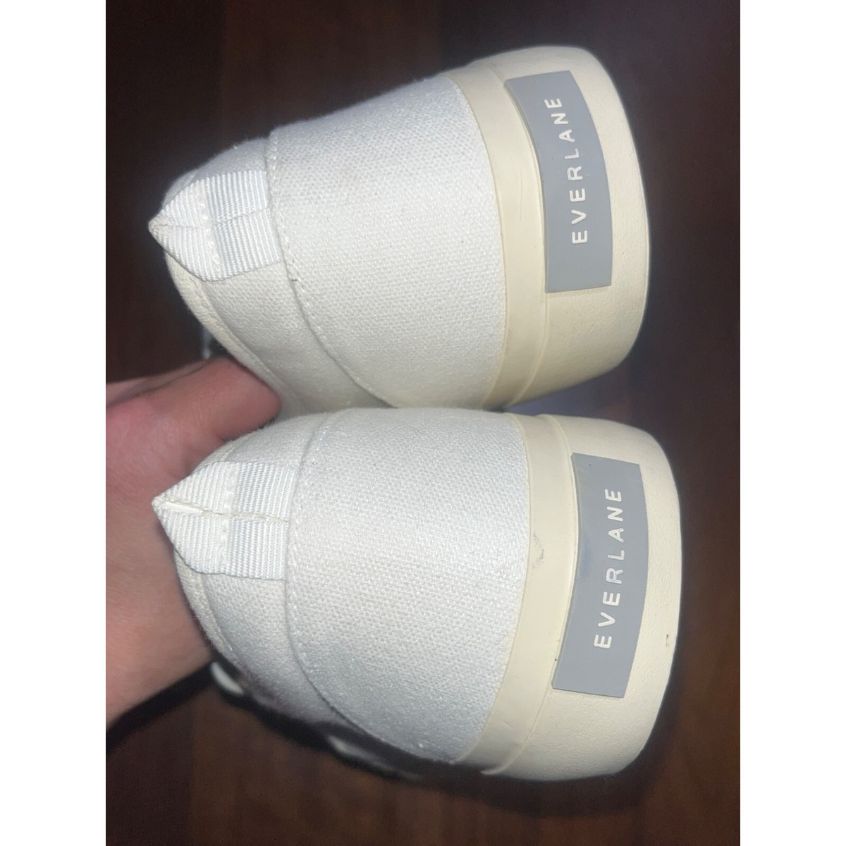 Everlane The Forever Slip On Sneakers White M 12.5 14 New Womens Athletic Shoe Everlane Forever Sneaker Review - Mademoiselle main image 4