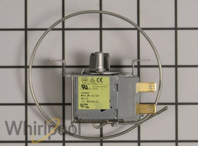 New Genuine OEM Whirlpool Refrigerator Temperature Control Thermostat WP2204605