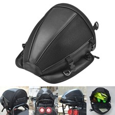 Motorcycle Rear Seat Tail Bag/ Hand Pack Motorbikes Rear Box Seat Bag Boxes UK