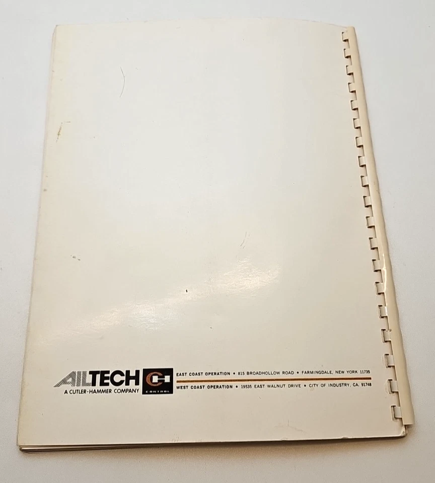 Ailtech 707 Spectrum Analyzer Calibration And Adjustment Manual Revision A - Image 2 of 2