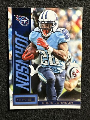 CHRIS JOHNSON #97 2013 Panini Rookies & Stars QTY Tennessee Titans
