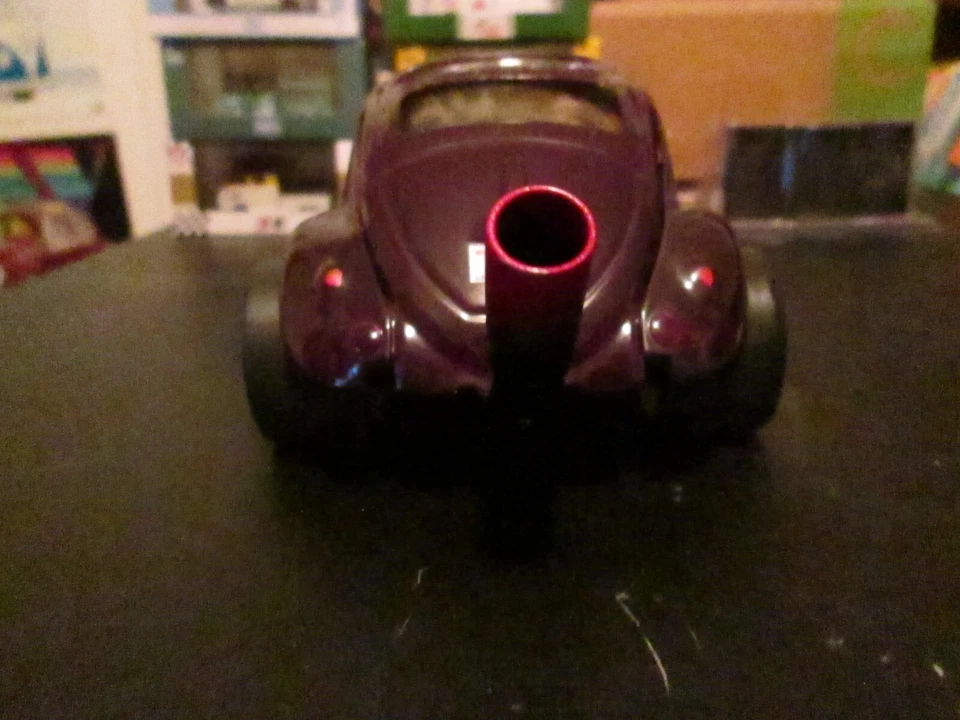 Volkswagen Toy Tonka Beetle "Street Custom" Drag Car 1/18 Custom 1 of 1 - Image 3 of 4