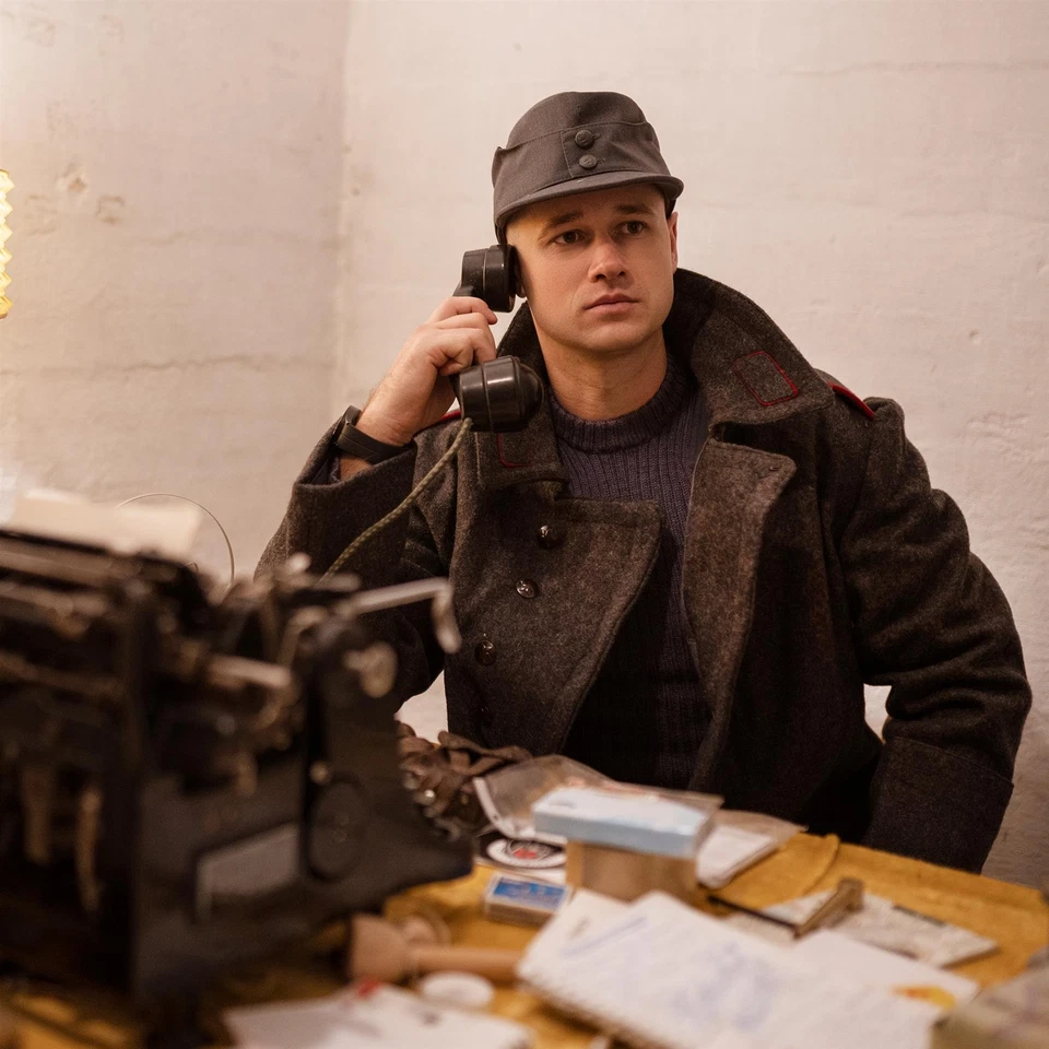 Genuine Bulgarian Trench Coat Military Army Wool Overcoat Heavy Winter Shinel - Image 3 of 4