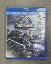 Jurassic World (Blu-ray + DVD + DIGITAL HD) DVDs