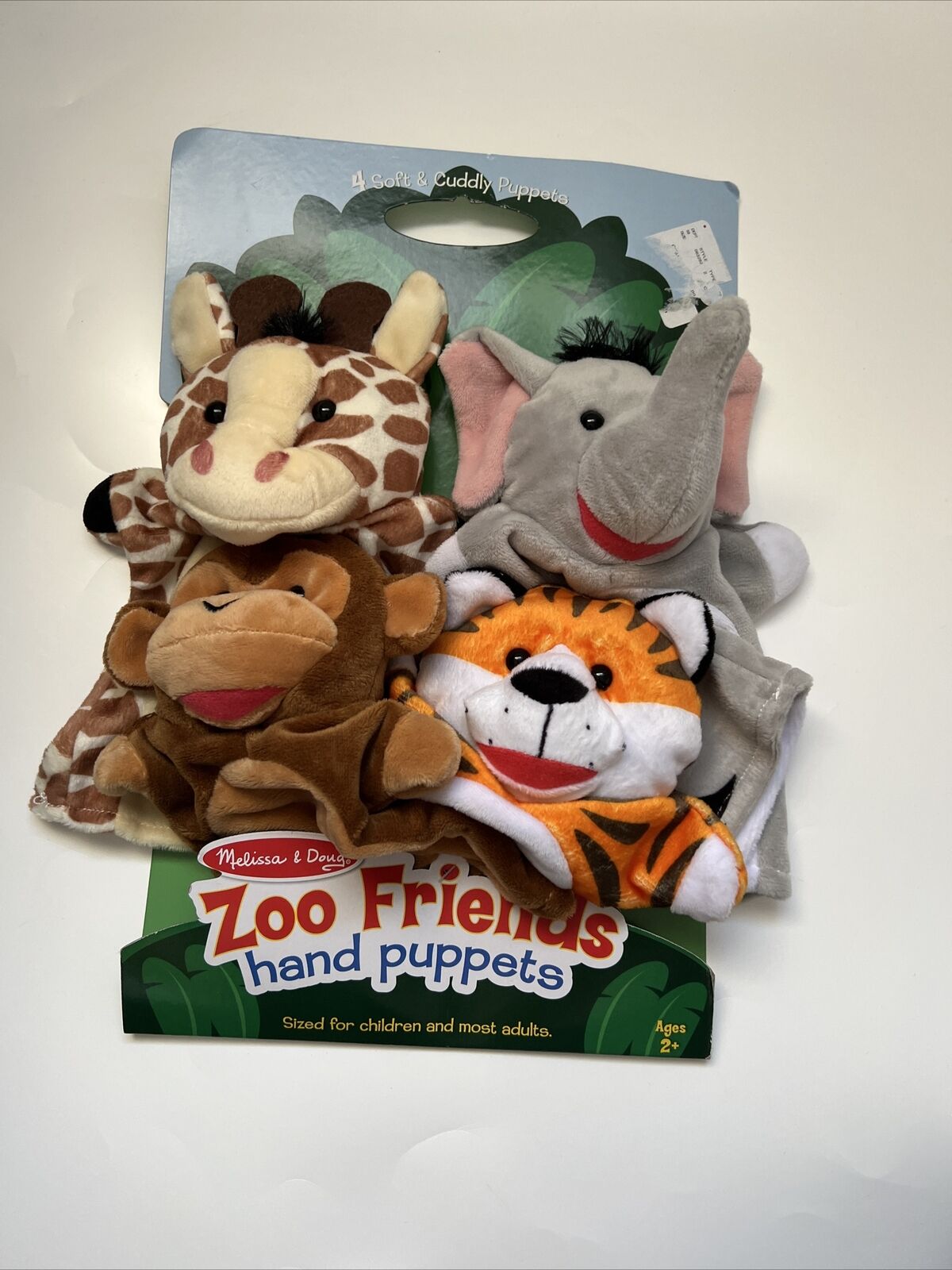 Zoo Friends Hand Puppets