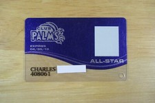 Palms Hotel Casino Las Vegas Nevada Club Players Slot Card ALL-STAR Charles 
