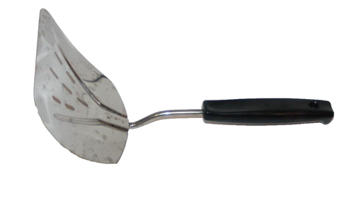 Foley Spatula Flipper Wide Slotted Curved Stainless Turner