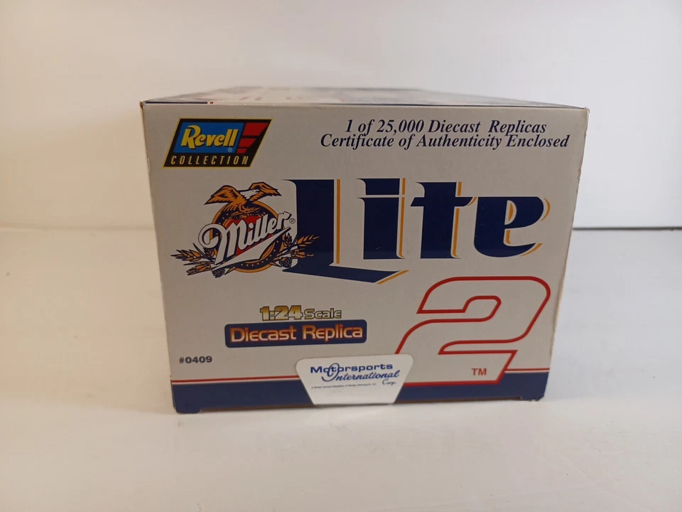 Rusty Wallace #2 Revell Collection 1:24 Scale 1997 Ford Taurus Miller Lite #0409 - Image 3 of 4