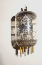 E180F Telefunken   Gold Pins  Tube Röhre  / gut geprüft