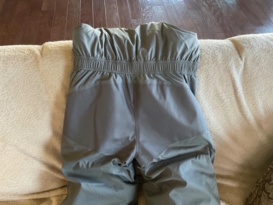 LL Bean Boys SnowBib Esquí Invierno Mono Deportes de Invierno Grande 14-16 Gris Foto 4 de 4