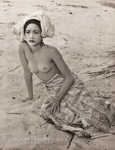 Details about 1950's Vintage MALAY FEMALE NUDE Asian Oriental Malaysia  Photo Art JOHN EVERARD