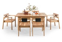 Gutekissen, Esszimmer-Set Esstisch Mit 6 StüHlen CRB