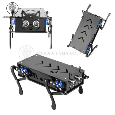 Intelligent Programming Quadruped Robot Bionic Mechanical Dog Kit Remote Control