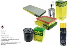 MANN-FILTER Inspektionspaket MANNOL Klimareiniger für Lancia Delta II 1.6 i.e