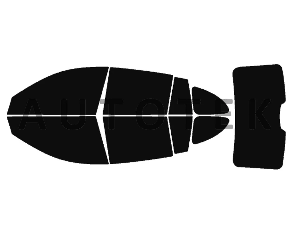 Película de ventana precortada en todos los lados cualquier tono % para Kia Rio Wagon 2002-2005 Foto 2 de 4