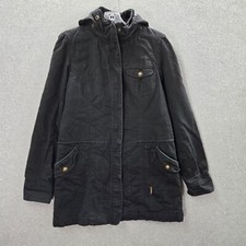 Roxy Junior Jacket Large Black Canvas Sherpa ...