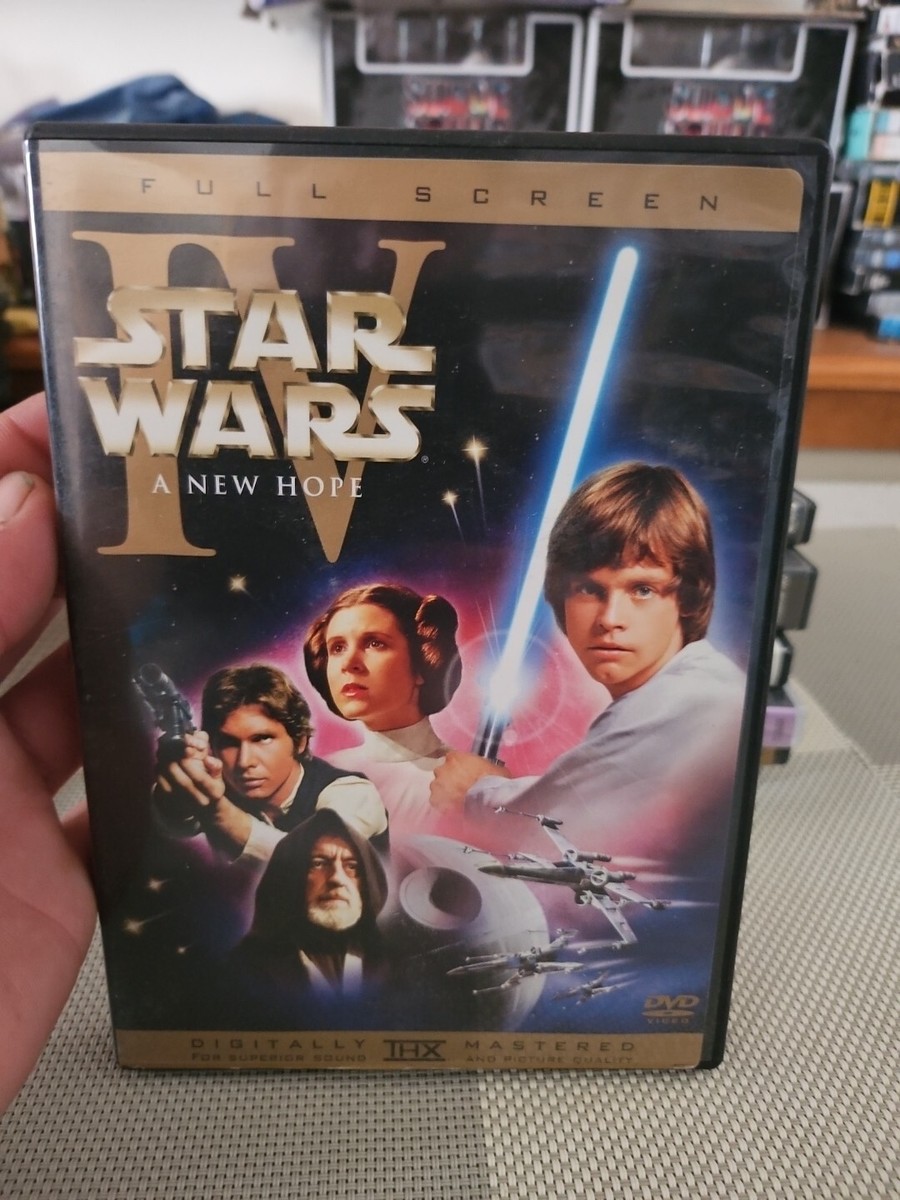 Star Wars A New Hope Full Screen DVD Tested Trl8#75