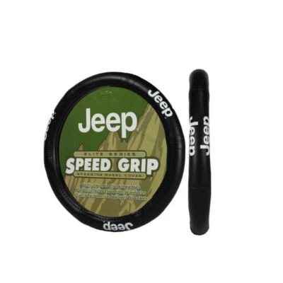 ⭐️⭐️⭐️⭐️⭐️ Best Jeep SUV Truck PU Leather Steering Wheel Cover MOPAR Accessories - Imagen 1 de 3