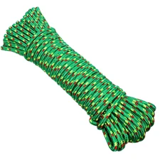 3/8" x 75' Utility Diamond Braided Polypropylene Multi Purpose Rope - BoxerTool